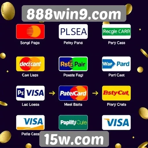 Métodos de pagamento aceitos em 888win9.com