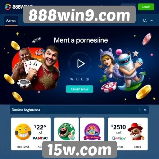 Promoções e bônus disponíveis no 888win9